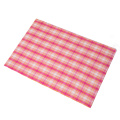 factory direct tartan plaid lavender lilac adhesive back  rubber printed EVA foam handicraft sheets